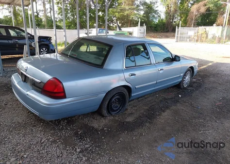 2009 Mercury Grand Marquis Ls (Fleet Only) из США, поврежденный, VIN 2MEHM75VX9X609405